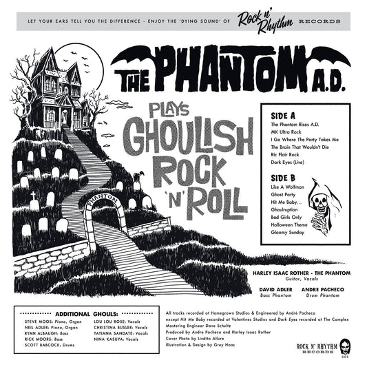 CD - The Phantom A.D. Plays Ghoulish Rock 'N' Roll