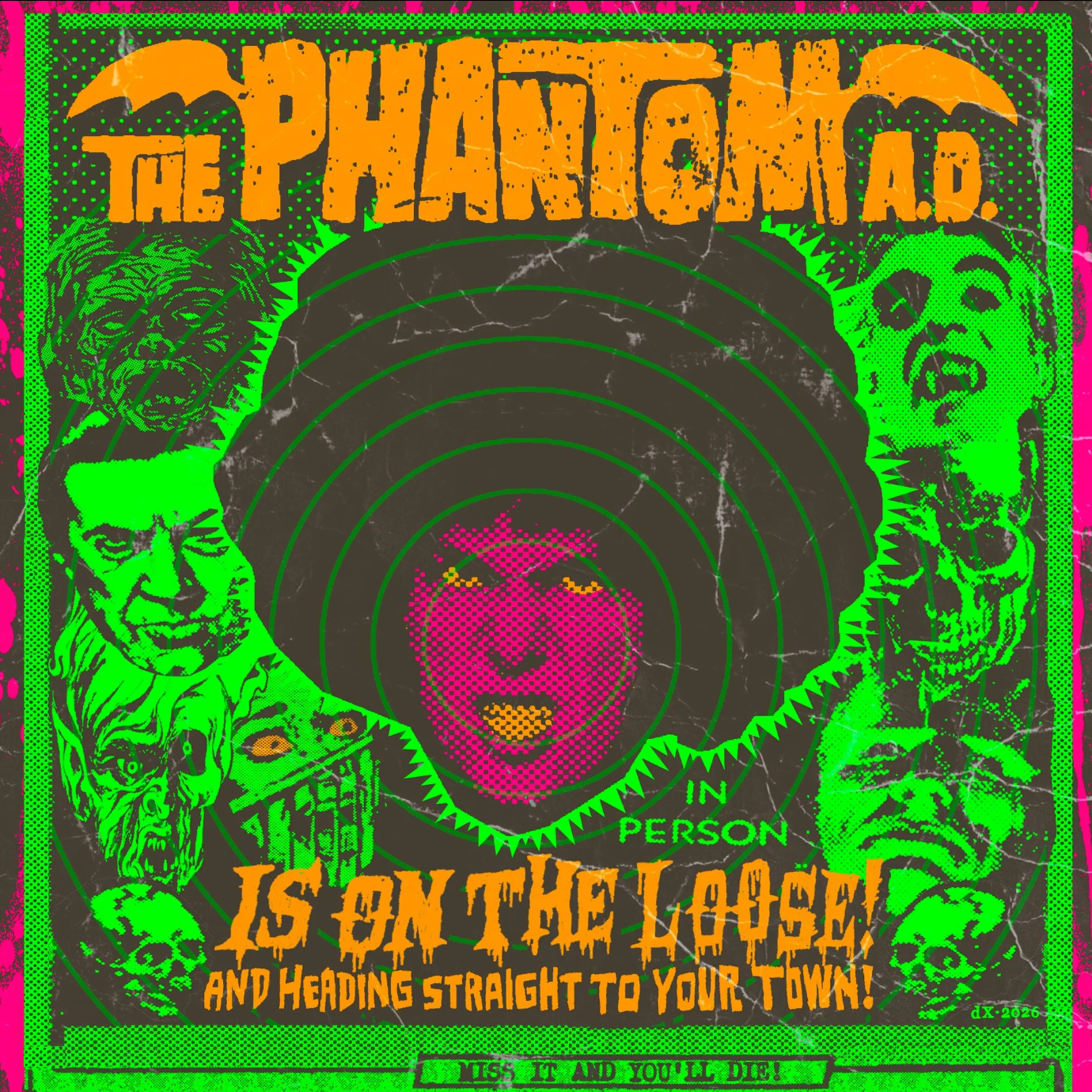 The Phantom A.D. + The Crimson Ghosts + Identical Palms Live at Koto - Wed June 24 9pm - Will Call Ticket!