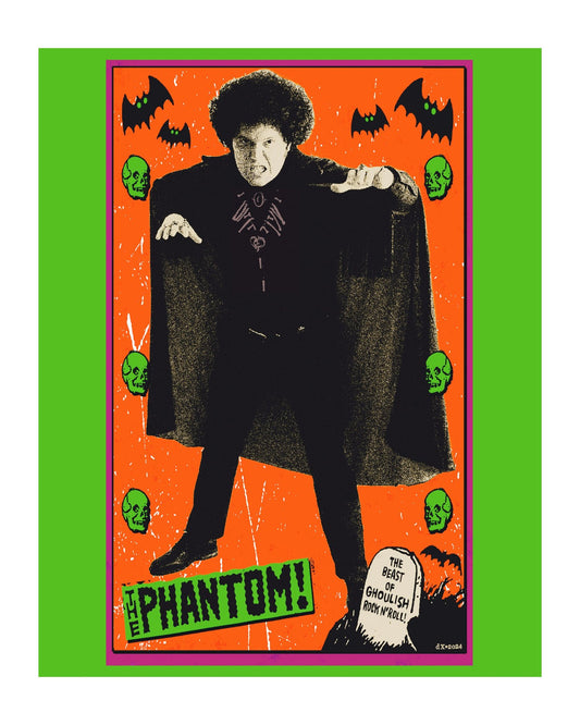 Autographed 8x10" Singed Promo Photo! Halloween Colors!