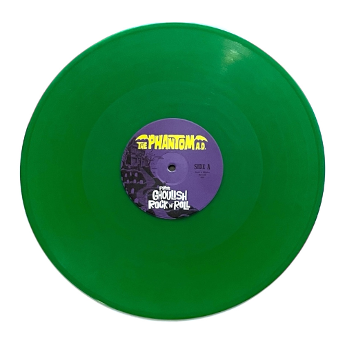 LP - The Phantom A.D. Plays Ghoulish Rock 'N' Roll on Color Vinyl + Signed 16 Page Lyric Book