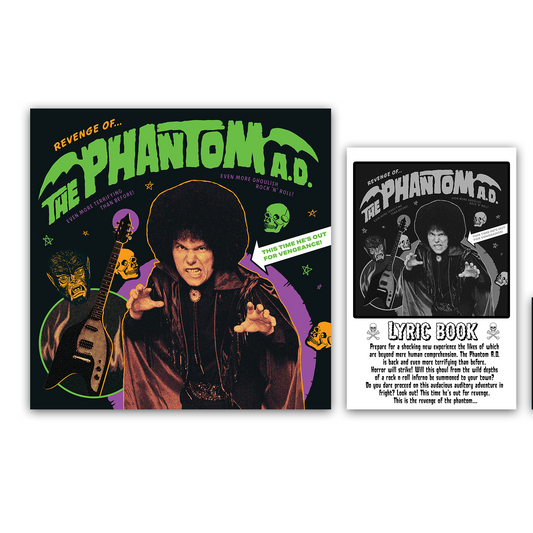 Revenge of The Phantom on CD + Signed 16 Page Lyric Book
