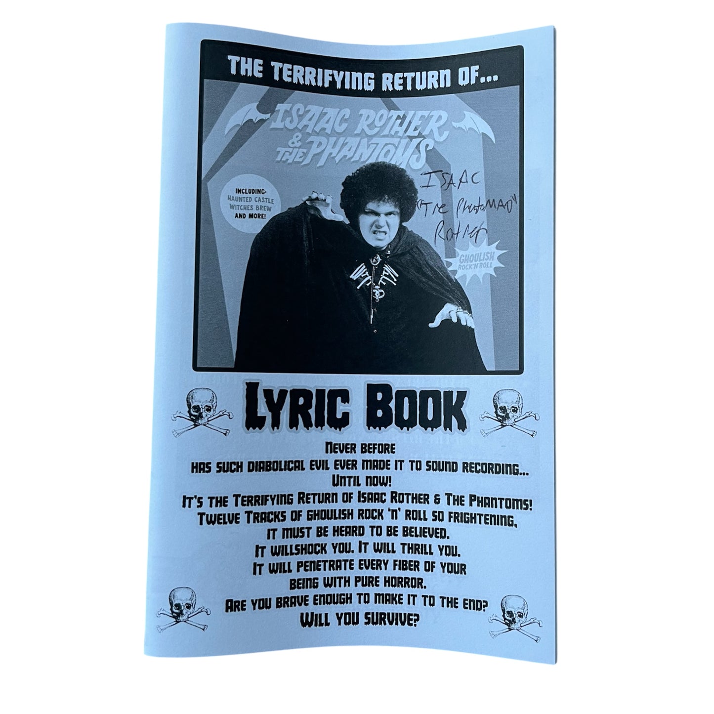 CD - The Terrifying Return Of... + Signed 16 Page Lyrics Book!