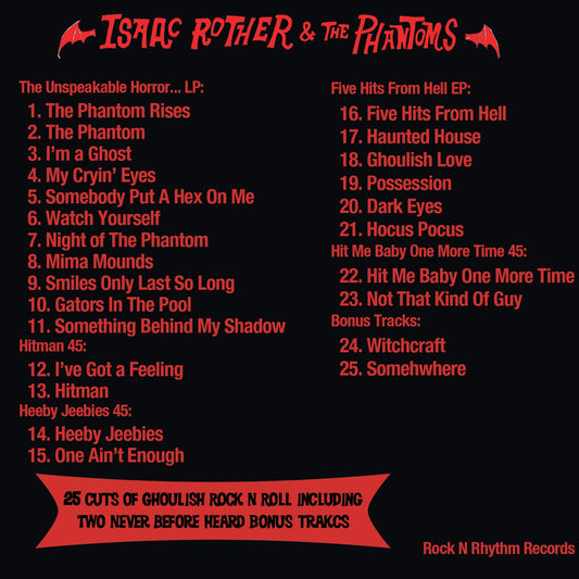 CD - The Unspeakable Horror + 1st 5 Years of Recordings!
